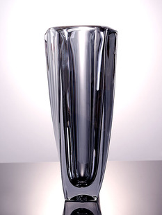 创意花瓶摆件 现代简约艺术水晶玻璃花瓶干鲜花插花水养富贵竹时尚