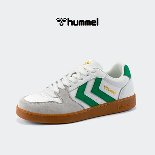 hummel2026春季新款复古德训鞋男女情侣运动鞋休闲鞋百搭小白鞋