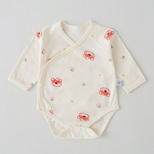 婴儿包屁衣纯棉打底内衣