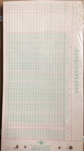 应交增值税明细账 立信2671-12明细账 12K明细帐 立信活页账册