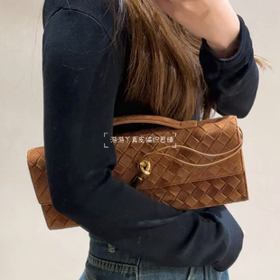 手拿包 手提Clutch长款 手工新款 编织磨砂晚宴女士包包精致百搭横款