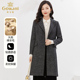 羊毛大衣人字纹商务休闲款 乔万尼2025秋装 新款 亲肤细腻EI4A647