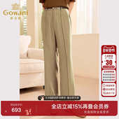 纯色百搭休闲阔腿裤 乔万尼商场同款 2025新款 精致优雅设计ET3F662