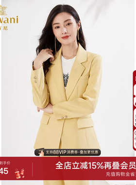 乔万尼春装新款小西装外套通勤显瘦韩系通勤显白显瘦EI3B148301