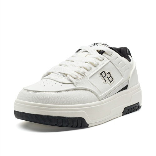 特步男鞋板鞋低帮系带轻便休闲鞋