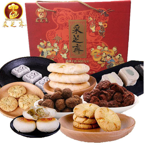 采芝斋糕点蜜饯苏州特产大礼包