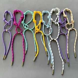 miu同款手工情侣手绳包包装饰绳挂件彩色潮流手链平替miu2024新款