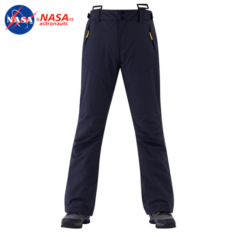 Single and snowboard ski pants, women's and men's slim winter new outdoor windproof, waterproof, warm and thickened cold-resistant ski pants