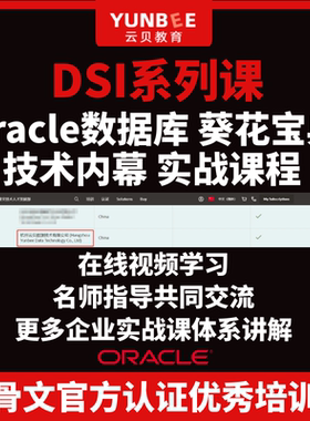 云贝教育 | Oracle数据库葵花宝典技术内幕实战课程-DSI系列课