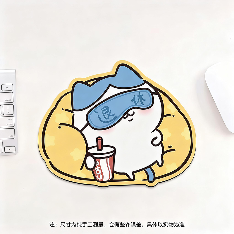 可爱卡通防水耐磨办公电竞鼠标垫
