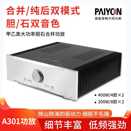 派扬A301前胆后石200w大功率功放