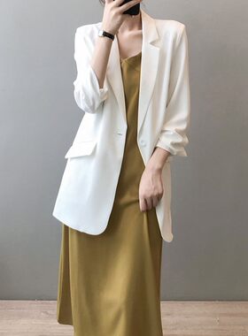 薄款大码小西装外套女胖mm防晒服
