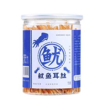 即食耳丝龙耳丝孕妇无添加剂海味零食须鱿鱼干货【超值】果肉条