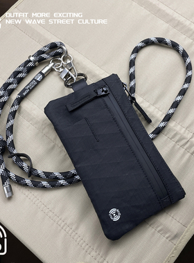 户外XPAC防水斜挎小包出国旅行RFID防盗刷手机包护照证件零钱挂包