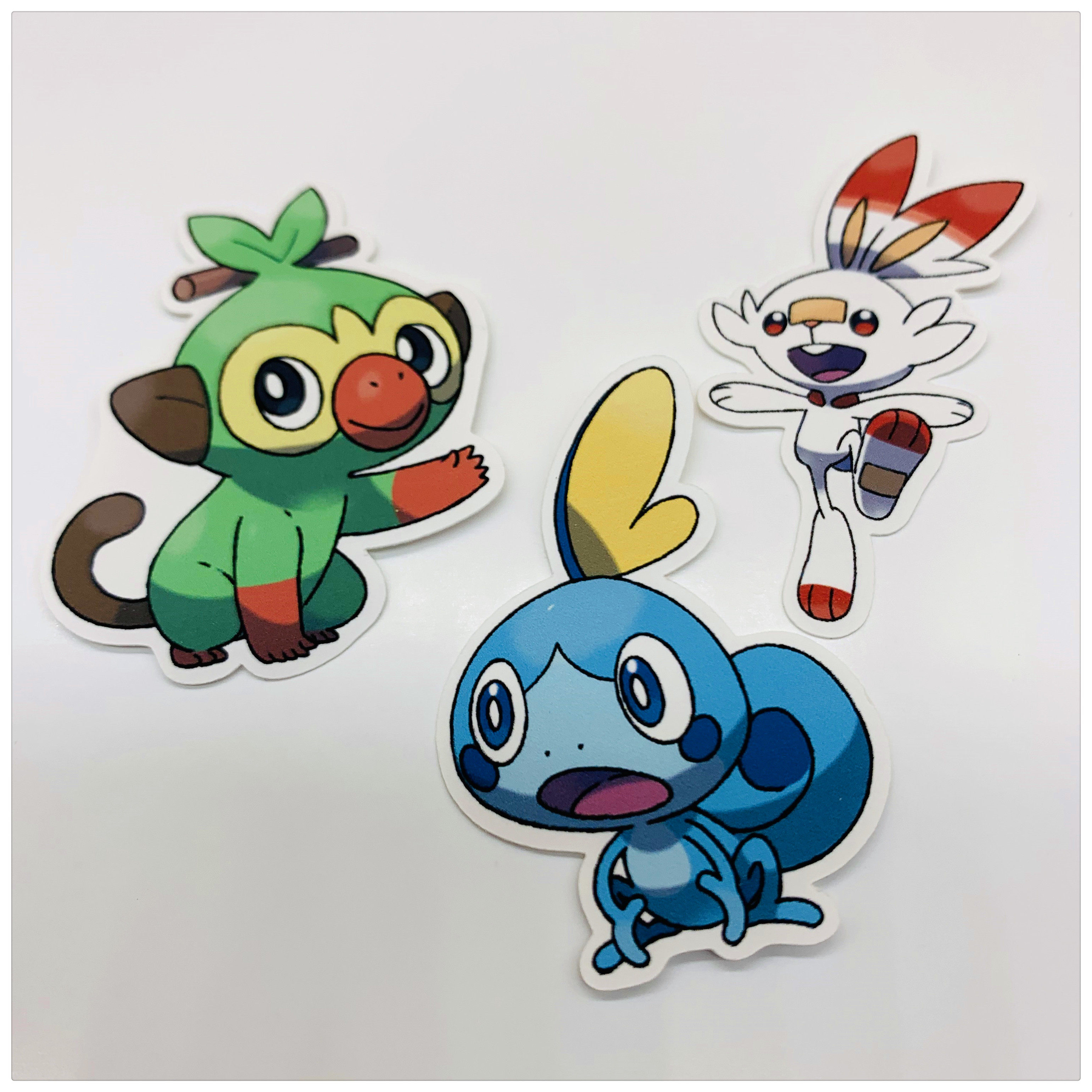 手帐贴纸 pokemon 精灵 宝可梦 81枚 宠物小精灵第八代剑盾 手账