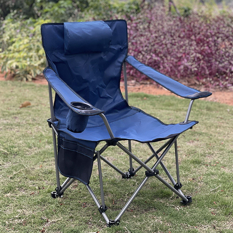 户外折叠躺椅便捷式办公午休床椅休闲沙滩露营靠背陪护野外钓鱼椅