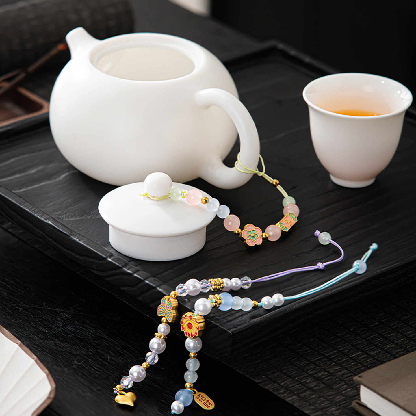 手工编织小提溜吊坠茶壶壶绳盖碗紫砂壶挂坠茶具装饰配饰流苏,餐饮具,茶具配饰/提溜/壶绳,淘宝优惠券,粉丝福利购,淘宝优惠卷