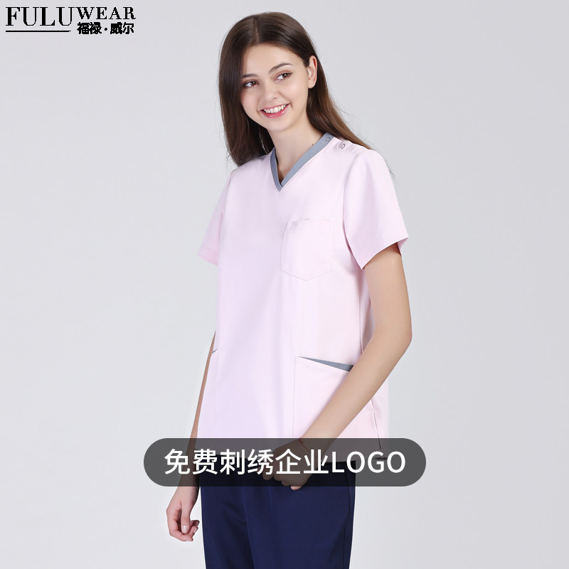 护士服夏季短袖护士服分体套装孕妇护士服夏装护士服一整套
