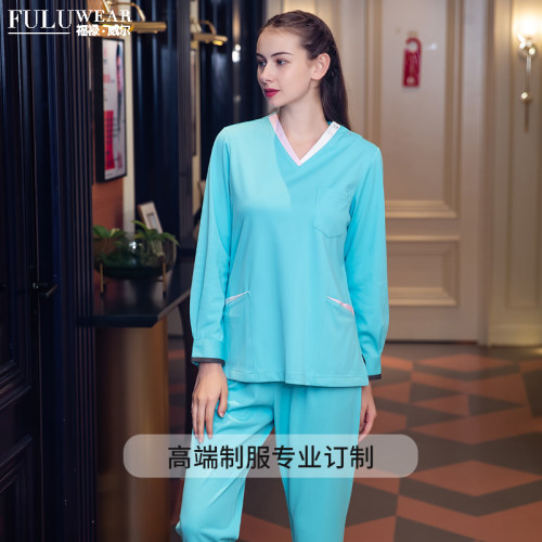 FULUWEAR/福禄·威尔护士分体长袖冬装ICU护士服医生服口腔工作服
