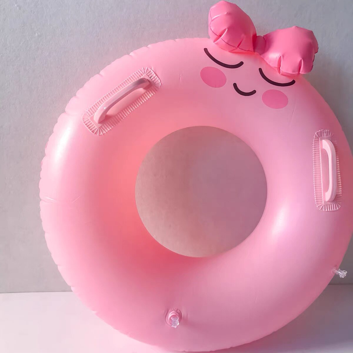 Vòng bơi trẻ em Ins Hàn Quốc dành cho bé gái phao cứu sinh chống lật nách dày dặn hoạt hình dễ thương cho bé ngồi be bơi phao 2m6