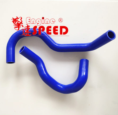 适用于霸道RZJ95/2700 发动机水箱硅胶加强上下水管全车改装