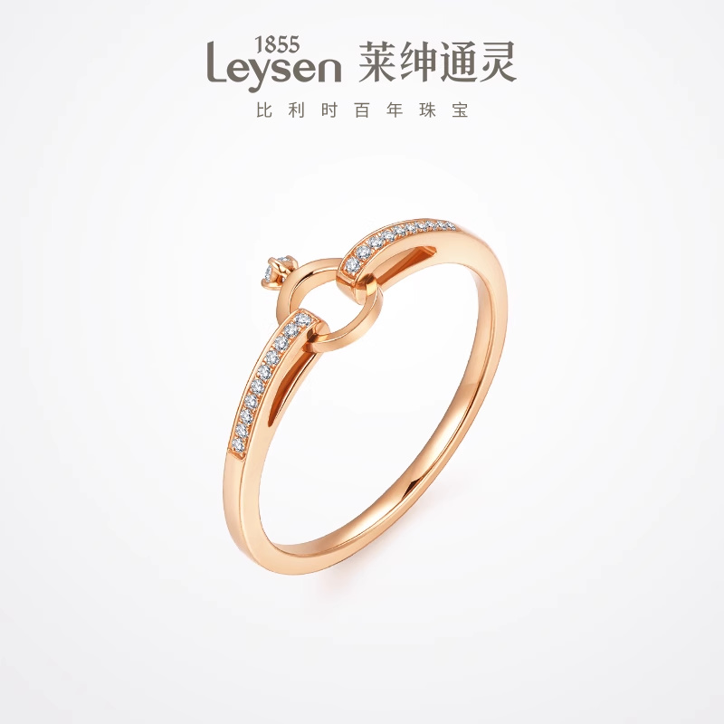 莱绅通灵钻石戒指指尖华冠