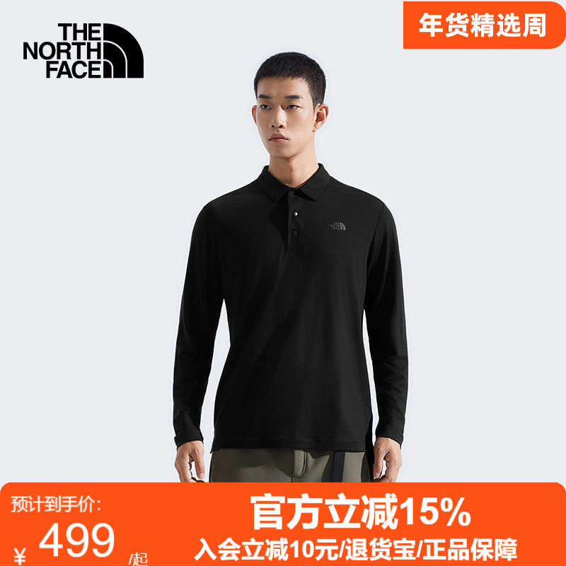 北面男Elite美利奴羊毛长袖POLO衫轻薄户外新款TheNorthFace|8DRH,户外/登山/野营/旅行用品,户外休闲衣,淘宝优惠券,粉丝福利购,淘宝优惠卷