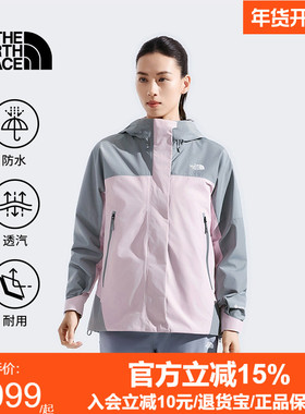 TheNorthFace北面女Blizzard抓绒内胆GTX三合一冲锋衣25户外8DRJ