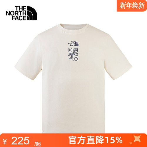 TheNorthFace北面马年短袖T恤男女同款运动户外休闲透气新款|8DQW