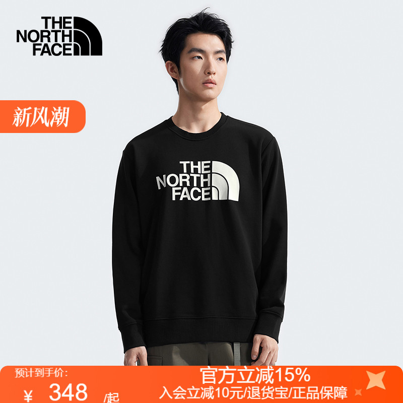 北面圆领25春夏卫衣男款