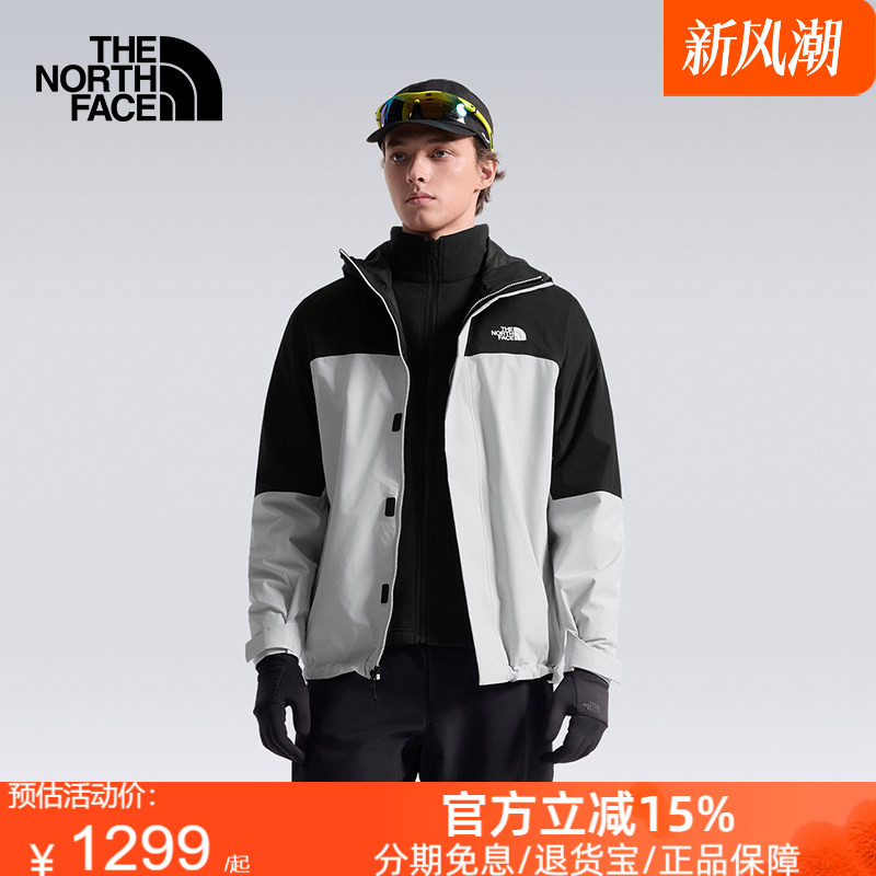 北面抓绒三合一冲锋衣男Sangro山谷户外防水TheNorthFace|89ZP图片