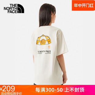 露营舒适透气户外24夏季 新款 T恤男女款 TheNorthFace北面短袖 8CSV