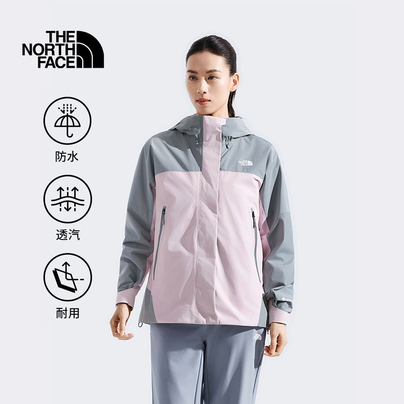 TheNorthFace北面女Blizzard抓绒内胆GTX三合一冲锋衣25户外8DRJ