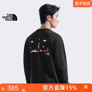 TheNorthFace北面男女款 Belly合作系列针织卫衣25秋冬8HNF Uncle