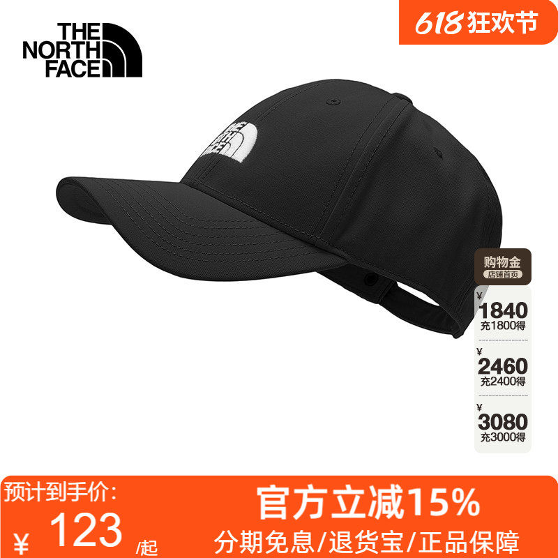 TheNorthFace北面帽子男女2026春夏户外休闲遮阳鸭舌帽棒球帽4VSV