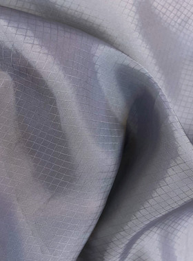 进口全宾霸里布面料大衣西服连衣裙防静电纯棉纯色内衬布料 灰色