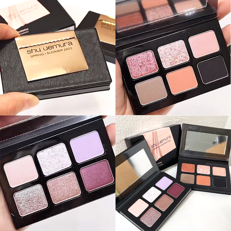 Shu-uemura/植村秀2022春夏限定6色眼影盘烟紫盘烟粉盘美少女联名