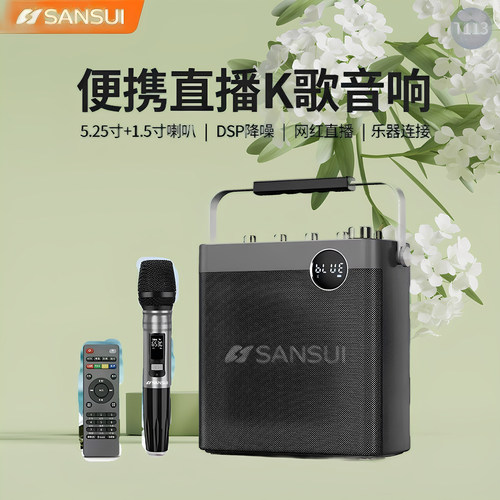 100瓦大功率5.25寸喇叭＋1.5低音