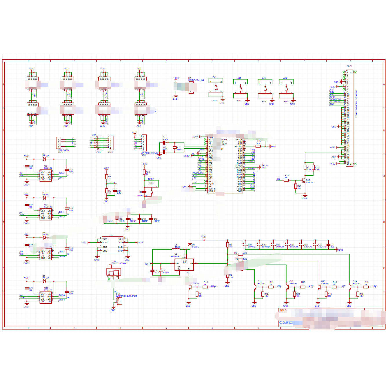嘉立创EDA代画PCB画图 D通信产品设计