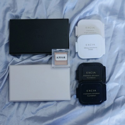 Albion新款凉肌粉膏/新款蜂浆粉膏试色试用小样