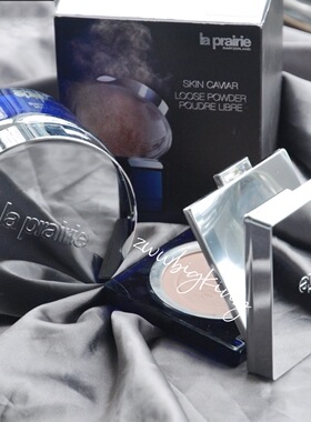 现货la prairie鱼子粉饼/散粉 试色试用小样养肤遮瑕定妆