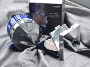 现货la prairie鱼子粉饼/散粉 试色试用小样养肤遮瑕定妆