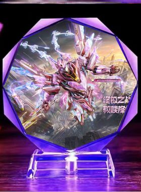和平精英人物帕修斯小夜灯炽羽金樽手办吃鸡桌面摆件生日小众发光