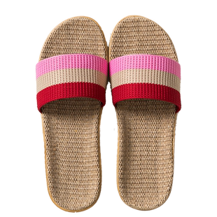 家用凉拖鞋亚麻草编男女情侣家居家室内棉麻夏天夏季防滑拖鞋夏季