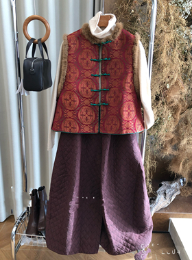 2026早春新款新中式国风马甲价格私信