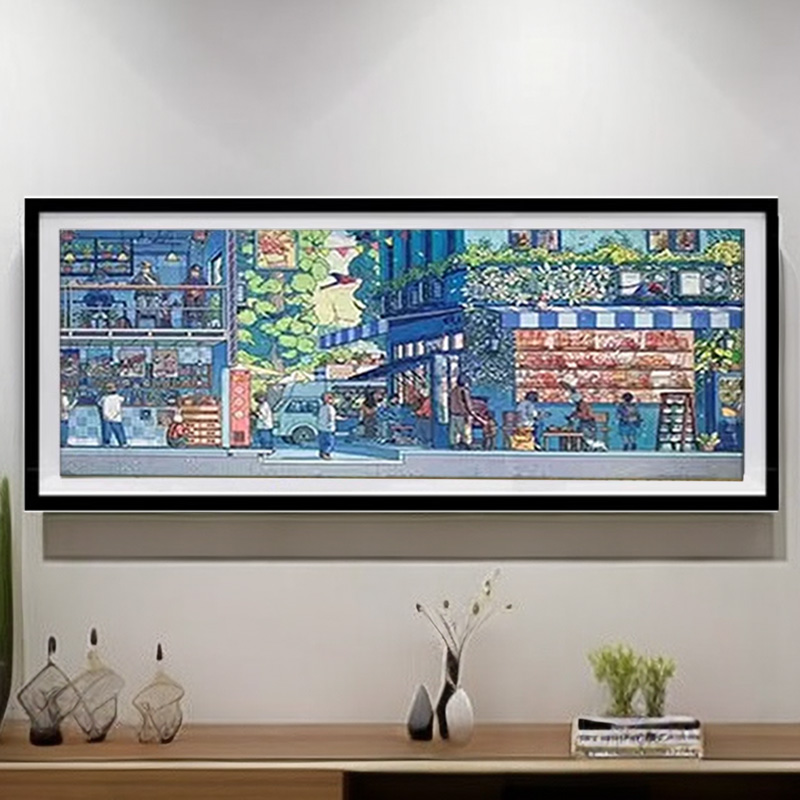 拼图框都市生活84×38哈利波特88×33氧气森林98×34清明上河图框