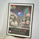 Coldplay专属海报框装 裱 61x46cm铝合金实木卡纸留白相框挂墙画框