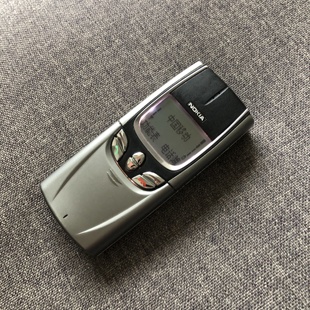 Nokia/诺基亚 8850 经典怀旧 金属按键收藏备机下滑盖原装手机