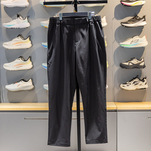 李宁男子防泼水运动长裤