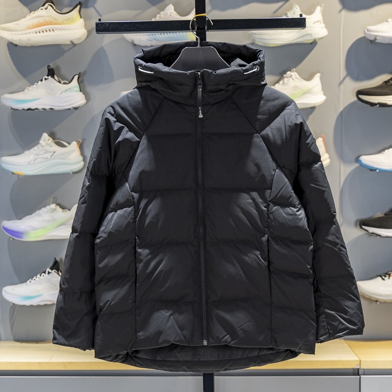 李宁短款羽绒服女子2025冬季新款防泼水鸭绒保暖连帽外套AYMV198,运动服/休闲服装,运动羽绒服,淘宝优惠券,粉丝福利购,淘宝优惠卷